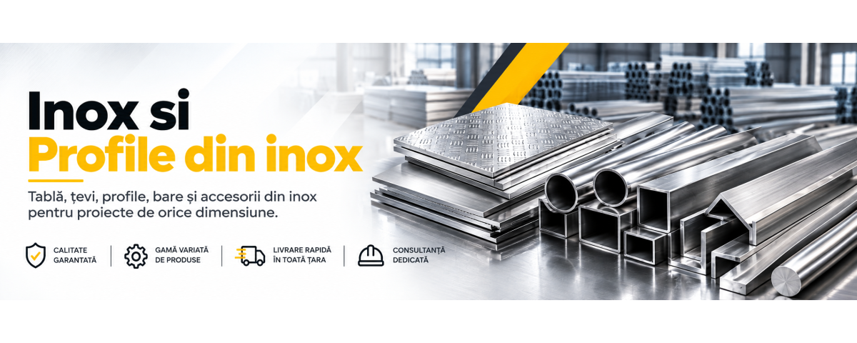 Tabla Inox si profile Inox la cel mai bun pret